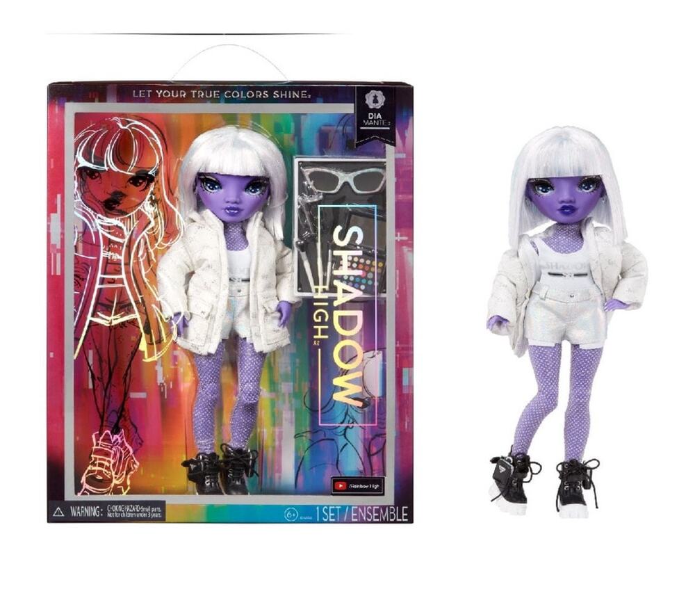 Rainbow High Shadow High Dia Mante - Purple Fashion Doll & Accessories